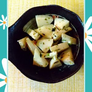 チョロリスの作ってみた!投稿(【たけのこの海苔塩バター】春に食べたいたけのこおつまみ♪)
