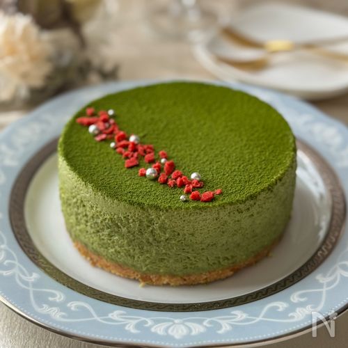 【生クリーム不使用】豆乳で作る！ふるシュワ抹茶ムース
