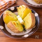 【ほくほくじゃがバター】レンチン&トースターで簡単！