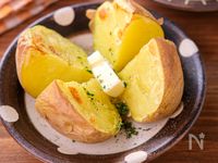 【ほくほくじゃがバター】レンチン&トースターで簡単！