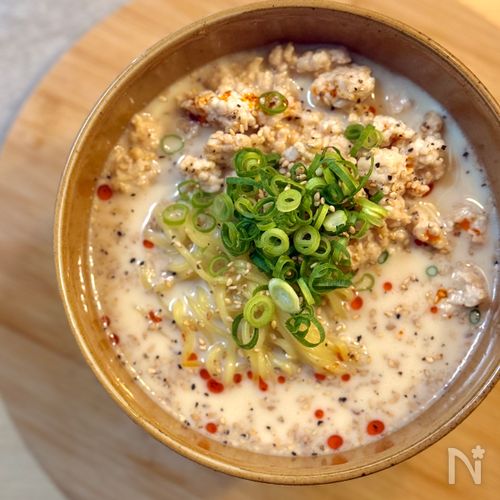 夏の新定番!冷やし豆乳担々麺!