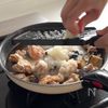 【なすと鶏もも肉のみぞれ煮】調味料２つで味が決まる✨の工程2