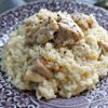簡単！鶏のクリームリゾット