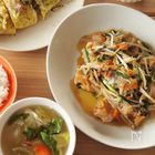 【カット野菜って使える！】時短の味方！カット野菜でガッツリバランス献立