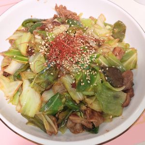 milkの作ってみた!投稿(【ワンパン♪キャベツたっぷり回鍋肉】男子喜ぶがっつりおかず)