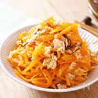 レンジ3分！やみつき【にんじんとツナの塩こん和え】お弁当にも