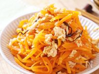 レンジ3分！やみつき【にんじんとツナの塩こん和え】お弁当にも