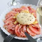 【こんな食べ方いかが？？】簡単「ブッラータチーズ」