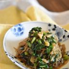 にらと糸こんにゃくの甘辛生姜炒め【作り置き】