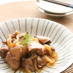 鶏レバーのママレード煮