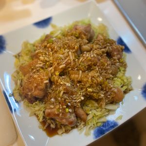 隆太の作ってみた!投稿(《食べ過ぎ注意!!》絶品!!ご飯がすすむ油淋鶏（揚げない）)