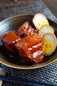 和食の定番【豚の角煮】圧力鍋を使わず、とろとろレシピ！