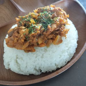 akkoの作ってみた!投稿(【12㎏やせた管理栄養士考案】サバ缶キーマカレー)
