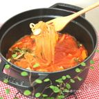 マロニーちゃんと野菜のミネストローネ