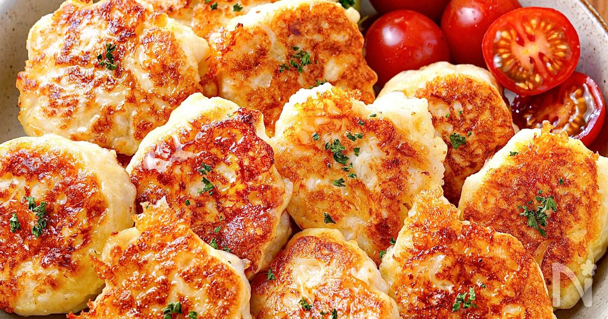 【ささみと豆腐のチーズナゲット】ふわふわ♡ヘルシーおかず✨️