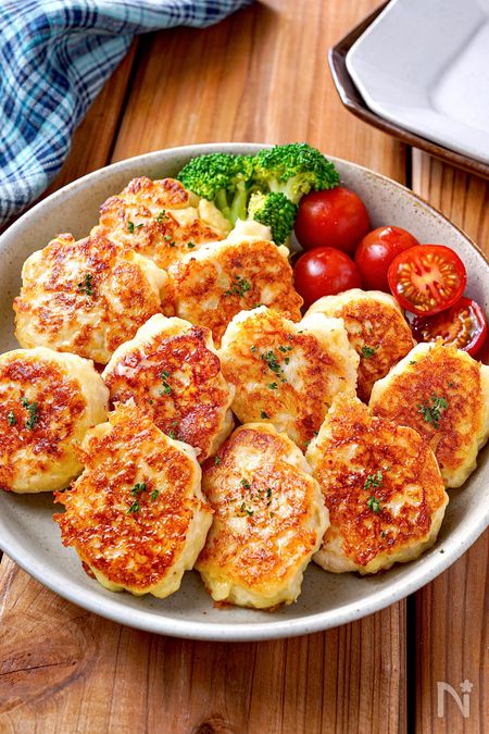 ささみと豆腐のふわふわチーズナゲット