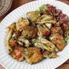 【鶏ももと舞茸の海苔塩バター焼き】ご飯もお酒もすすむ!