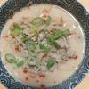 よっこの作ってみた!投稿(【練りごまなしで超濃厚！】豚ひき肉ともやしのピリ辛担々うどん)