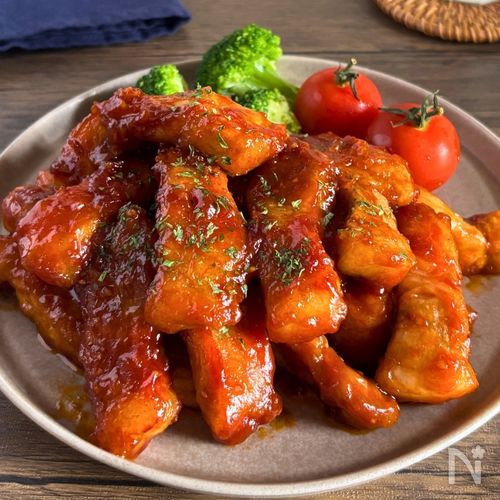 ごはんがすすむ！ポークケチャップ