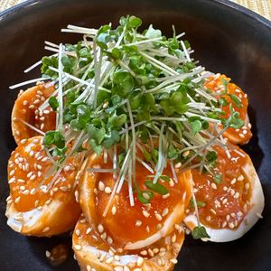 楽ラク手抜キッチン🐶🐾の作ってみた!投稿(ポリ袋で簡単《コチュジャン味噌♡味玉》)
