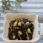 デパ地下風。しょうが香る　ひじきと枝豆のサラダ