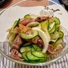 まもの作ってみた!投稿(ホタルイカと新玉ねぎのサラダ《箸が止まらない！簡単！》)