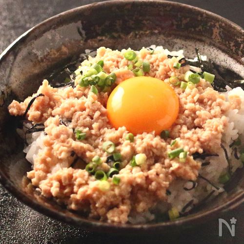 【復刻再現】すき家の!とりそぼろ丼♪