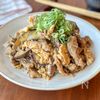 パパッと10分!味付けはお好みソースだけ「豚なす炒め」