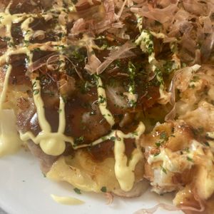 すみれの作ってみた!投稿(小麦粉と長芋で作るふわふわお好み焼)