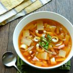 イカと大根のスープ【韓国料理】