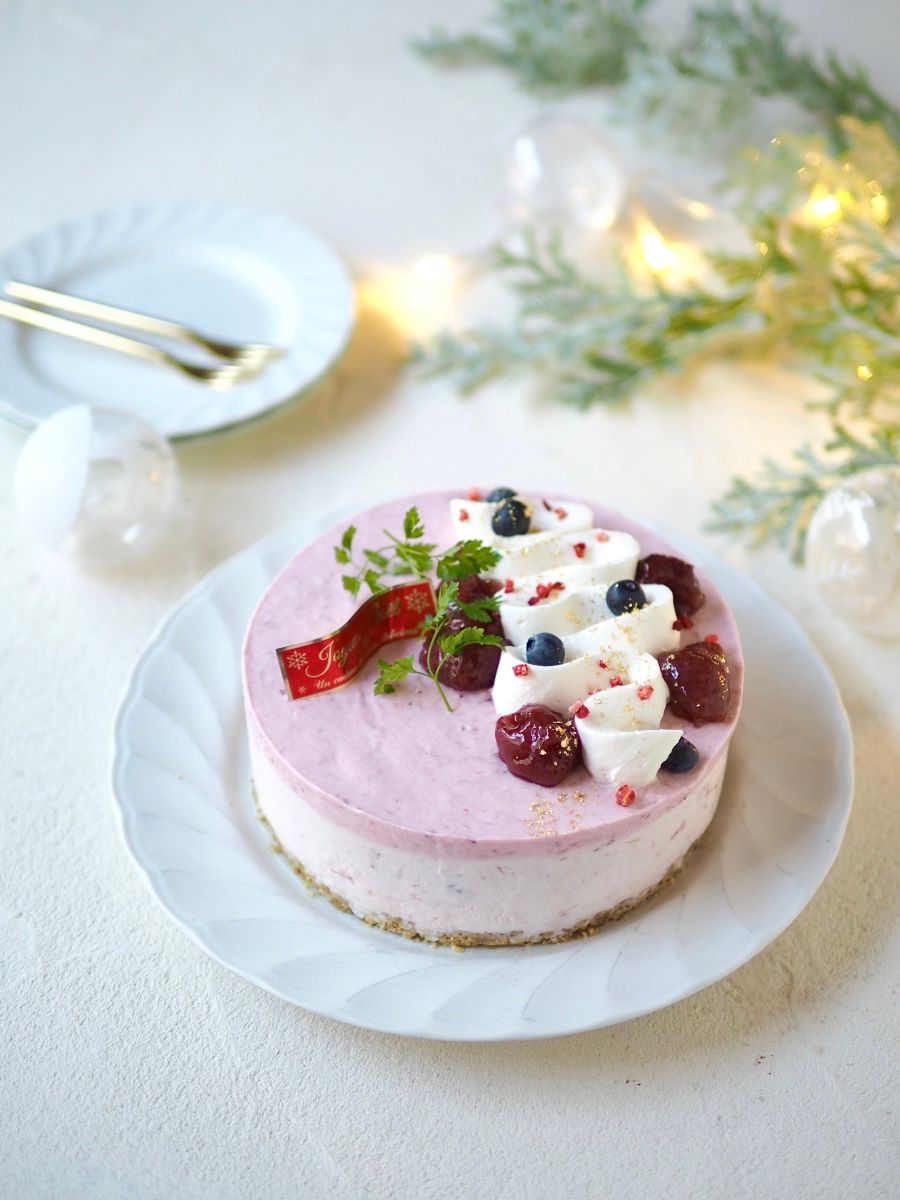 フレッシュベリークリームケーキのレシピ