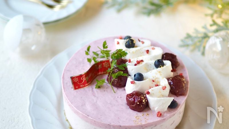 材料4つ！簡単いちごムースケーキ | レシピサイトNadia