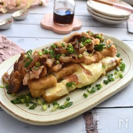 厚揚げのカリカリチーズ焼き By 曽布川優子 レシピサイト Nadia ナディア プロの料理家のおいしいレシピ