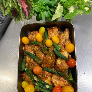 そら・ゆずの作ってみた!投稿(カレー好きは、きっと好き【簡単タンドリーチキン】)