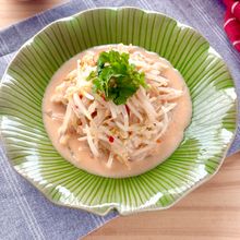 レンジ3分！もやしの無限エスニック和え