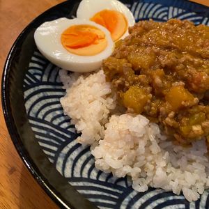 ねおたんの作ってみた!投稿(かぼちゃの「W使い」で『コクうまキーマカレー』)