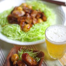 うずら玉子いり♡ ポークソテー