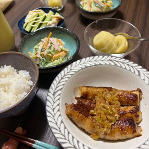 なっぴの作ってみた!投稿(ちくわの肉まき香味だれ)
