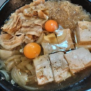 232088の作ってみた!投稿(とろとろ玉ねぎとしらたきの☆🤩☆味しみしみ豚バラ肉豆腐✨)