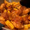 鶏肉ととうもろこしの甘辛炒めの工程2