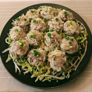 𝔂𝓾𝓶𝓲🍓の作ってみた!投稿(隠し味はわさび♪レンジで簡単爽やかしゅうまい)