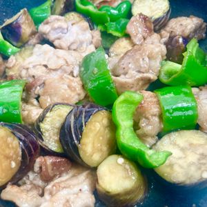 ゆかりの作ってみた!投稿(調味料大さじ1＊とろとろ茄子と豚肉のさっぱり炒め＊#作り置き)