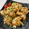 楽ラク手抜キッチン🐶🐾の作ってみた!投稿(トリプルご飯泥棒!【鶏から揚げの濃厚たらこマヨあえ】)