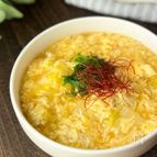 ふわとろ卵のあったか白菜かき玉うどん