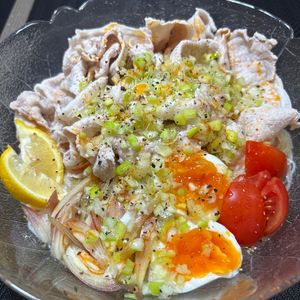 楽ラク手抜キッチン🐶🐾の作ってみた!投稿(絶品♡『冷しゃぶネギ塩そうめん』)