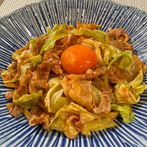 楽ラク手抜キッチン🐶🐾の作ってみた!投稿(【豚キムチうどん】レンジで！簡単ランチにも♪)