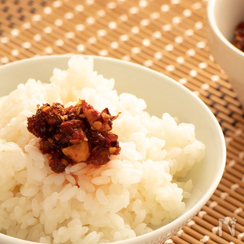 旨辛！やみつき！自家製【食べるラー油】