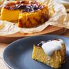 【かぼちゃのバスクチーズケーキ】混ぜて焼くだけ！