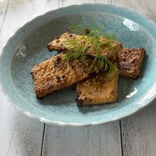 油揚げのナンプラー焼き