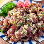 カリっと焼いてあえるだけ◎【大葉香る♪豚こま香味だれ】